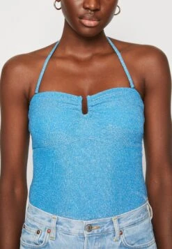 Gestuz ALEXIA TUBE - Top - Malibu Silver Blue -sklep Next 57f79896f2a0414a86f4724ca1cf3bc0