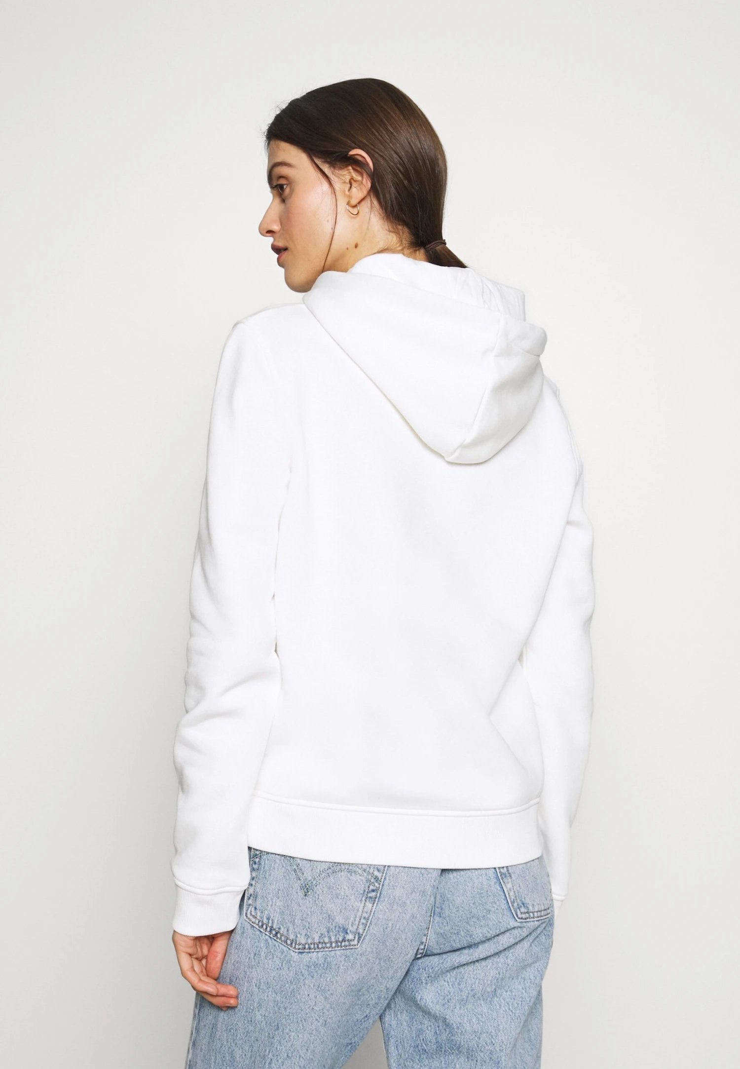 Gant LOCK UP HOODIE - Bluza Z Kapturem - Eggshell 3 Gant LOCK UP HOODIE - Bluza Z Kapturem - Eggshell - obrazek 3