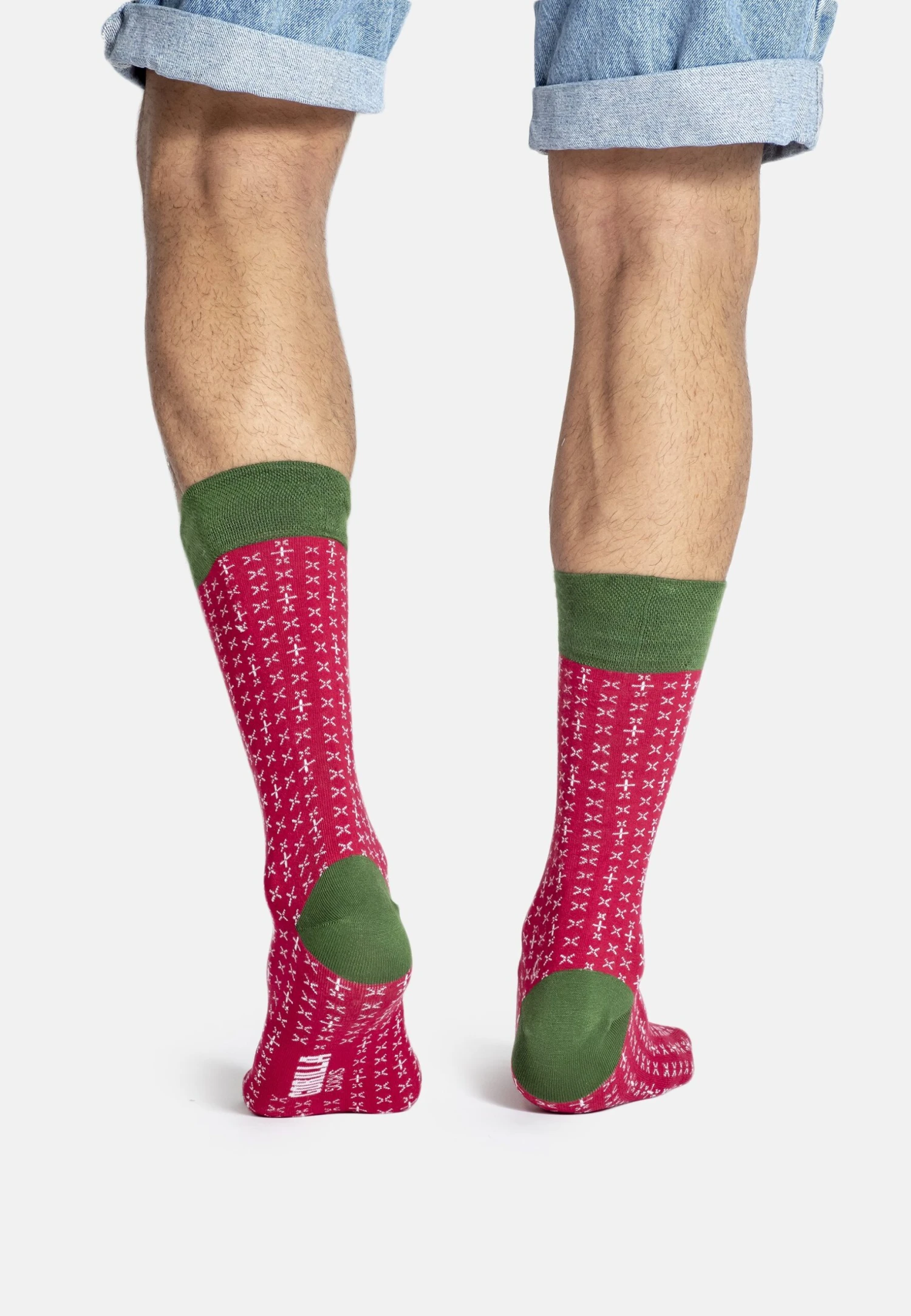 XMAS EDITION 2PACK BAMBOO FIBER - Skarpety - Red Green 3 XMAS EDITION 2PACK BAMBOO FIBER - Skarpety - Red Green - obrazek 3