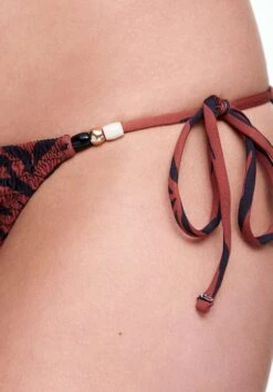 Oysho SMOCK MEDIUM COVERAGE - Dół Od Bikini - Brown -sklep Next 5a77053223f5431986ceeef4e86e298a