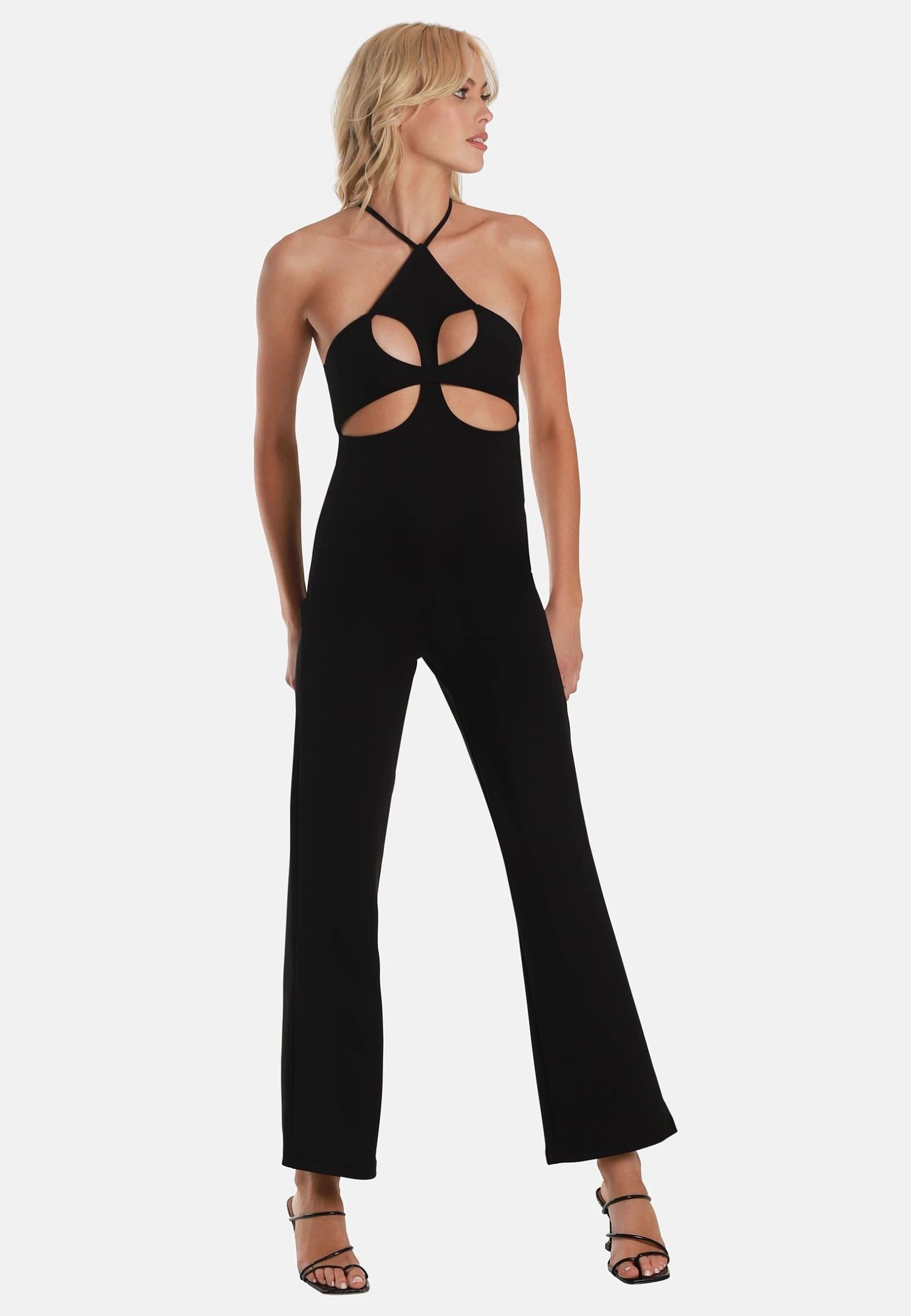 OW Collection FLEUR CUT OUT - Kombinezon - Black 1 OW Collection FLEUR CUT OUT - Kombinezon - Black