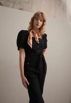 Sandro COMBIPANT - Kombinezon - Noir