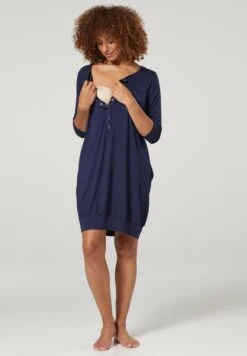 Koszula Nocna - Dark Blue -sklep Next 619d45e7157745b0988ae798ac33d076