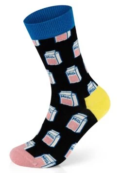 Happy Socks 3 PACK MILK MY CUP OF TEA-SUNNY SIDE UP - Skarpety - Multi Coloured -sklep Next 624f8dae736e4c44b99f50a2fce87381