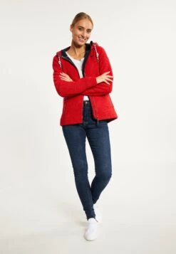 Schmuddelwedda FRAULLY - Kurtka Z Polaru - Rot Melange 7 Schmuddelwedda FRAULLY - Kurtka Z Polaru - Rot Melange -sklep Next 64a73fc7794845ebb3e03ddd4ac1ac57