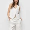 PULL & BEAR BERMUDA - Szorty - Beige