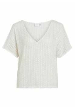 Vila MIT KURZEN ÄRMELN - T-shirt Basic - Cloud Dancer -sklep Next 65ac3138d73041829ef79cbad89d4216