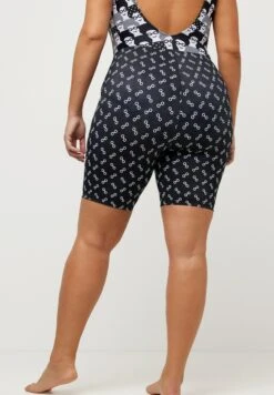 Ulla Popken GLASSES PRINT - Szorty Kąpielowe - Black -sklep Next 65d2f7e3705e4efea84ca52a6eee067d