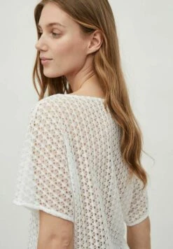 Vila MIT KURZEN ÄRMELN - T-shirt Basic - Cloud Dancer -sklep Next 69353b3f641346be98d41f92b2ca60e7