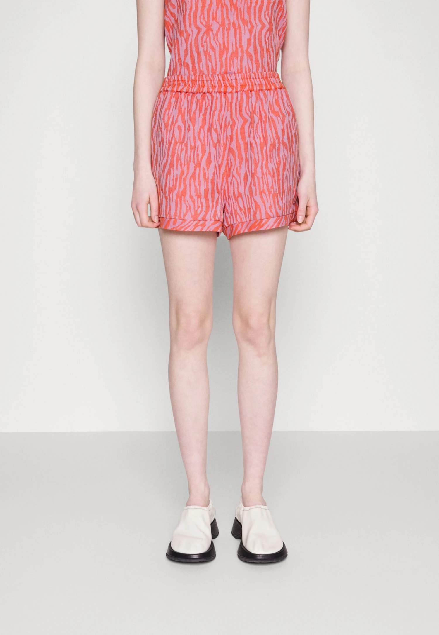 SHORTS COTTON - Szorty - Mauve Mist 1 SHORTS COTTON - Szorty - Mauve Mist