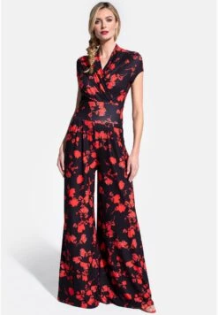 HotSquash Kombinezon - Red/black