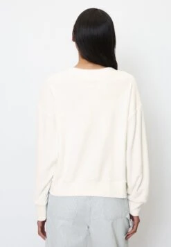 Marc O'Polo DENIM FROTTEE COTTON - Bluza - Scandinavian White -sklep Next 6d6b145401da4c678216f3a3c21e23b9