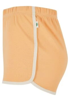URBAN CLASSICS ORGANIC INTERLOCK RETRO HOT - Szorty - Paleorange Whitesand -sklep Next 6d9bba34f8f4466a99a3851f5283d95e