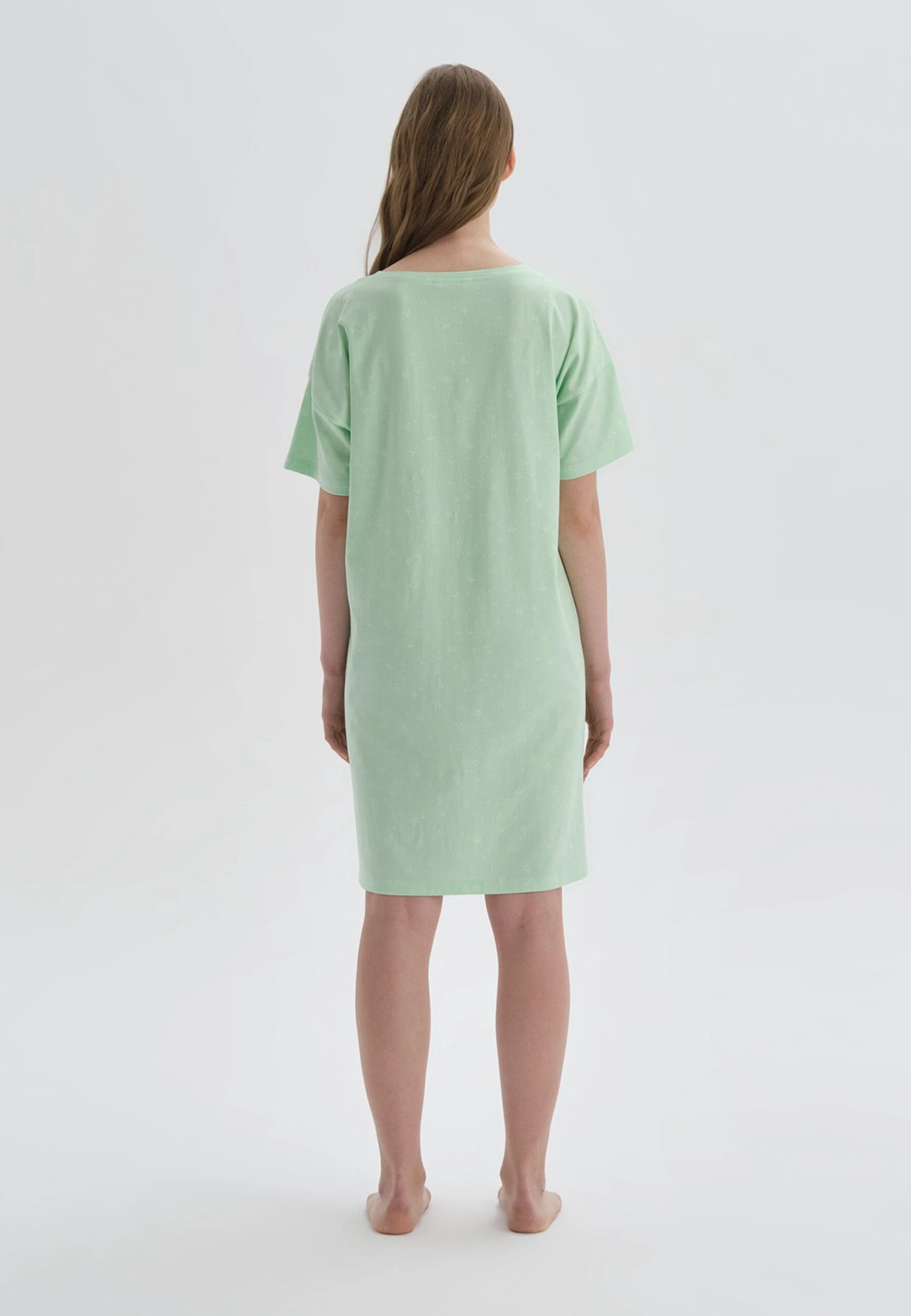 Koszula Nocna - Green 3 Koszula Nocna - Green - obrazek 3