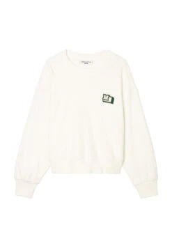 Marc O'Polo DENIM FROTTEE COTTON - Bluza - Scandinavian White -sklep Next 6fa95e8a0da44b8e9ebe5eba23f00830
