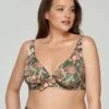 HAZEL - Góra Od Bikini - Olive Multi Ol Mc