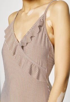 Becksöndergaard STRIBA BLY FRILL SWIMSUIT - Kostium Kąpielowy - Sorrel Brown 9 Becksöndergaard STRIBA BLY FRILL SWIMSUIT - Kostium Kąpielowy - Sorrel Brown -sklep Next 731230f1013342cda0494075d2f5ac57