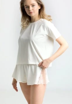 SET - Piżama - Ecru 8 SET - Piżama - Ecru -sklep Next 746b36f014704510b7c267ed42c37917