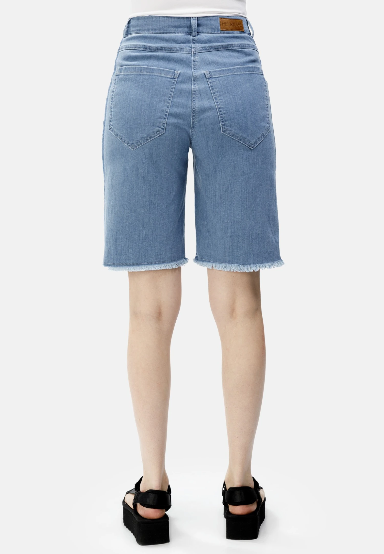 HELMIDGE BERMUDA - Szorty Jeansowe - Hellblau 2 HELMIDGE BERMUDA - Szorty Jeansowe - Hellblau - obrazek 2