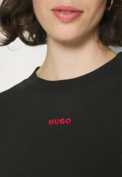 Hugo SHUFFLE - Koszulka Do Spania - Black -sklep Next 7b33353a84f64774854c13f03e9c9821