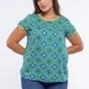 STAMPATA - T-shirt Z Nadrukiem - Bluette