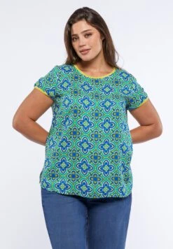 STAMPATA - T-shirt Z Nadrukiem - Bluette