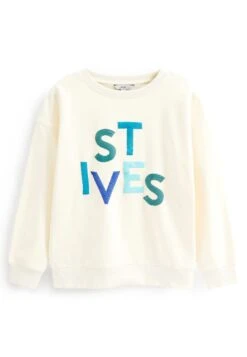 Next GRAPHIC - Bluza - Ecru White -sklep Next 7fb5c0f9e5754ac5824d46173365de4e