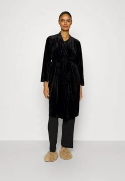 Pour Moi MIDI LENGTH GOWN - Szlafrok - Black