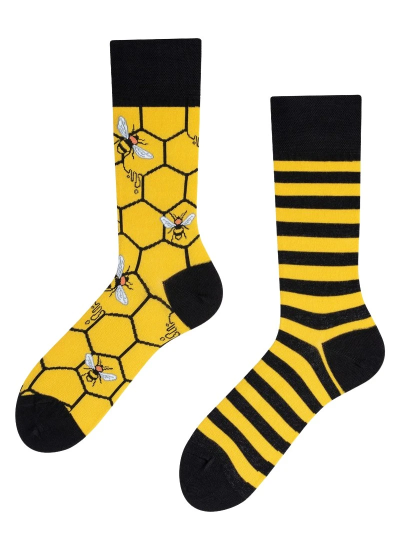 WILD WORLD - PSY, PSZCZOŁY, LIS - Skarpety - Multi-coloured 3 WILD WORLD - PSY, PSZCZOŁY, LIS - Skarpety - Multi-coloured - obrazek 3