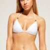 Calzedonia MIT ABGESTUFTER WATTIERUNG CASA - Góra Od Bikini - White