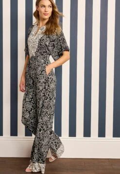 Next WIDE - Kombinezon - Black/white -sklep Next 85c03c288ac9460a9eed5b5f6f6cdf9c