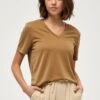 Peppercorn PHILINA - T-shirt Basic - Ermine Brown
