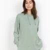 Soyaconcept SC BANU - Bluza Z Kapturem - Moss Green