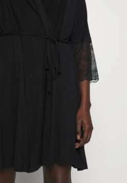 ETAM LIDDY DESHABILLE - Szlafrok - Noir -sklep Next 89cea4ade36749e4b9f14ea3666abfca