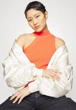 DKNY MOCK NECK SWEATER - Top - Persimmon -sklep Next 8a472f4d93ca46d9a3030820c3f20cd2