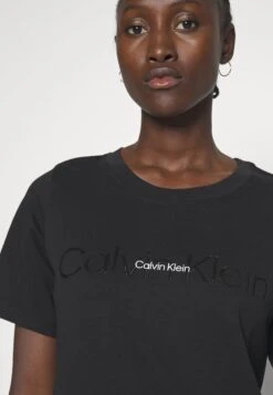 CALVIN KLEIN UNDERWEAR NIGHTSHIRT - Koszula Nocna - Black -sklep Next 8f06bf21dd9040da87b9a009d3b0d74f