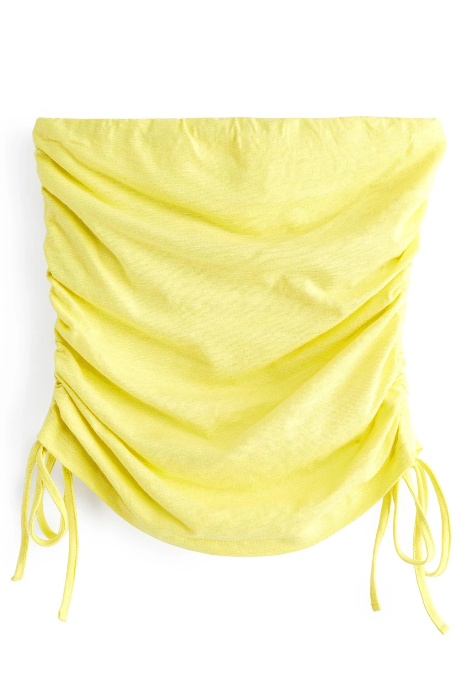 Next RUCHED SIDE BOOBTUBE - Bluzka - Yellow 4 Next RUCHED SIDE BOOBTUBE - Bluzka - Yellow - obrazek 4