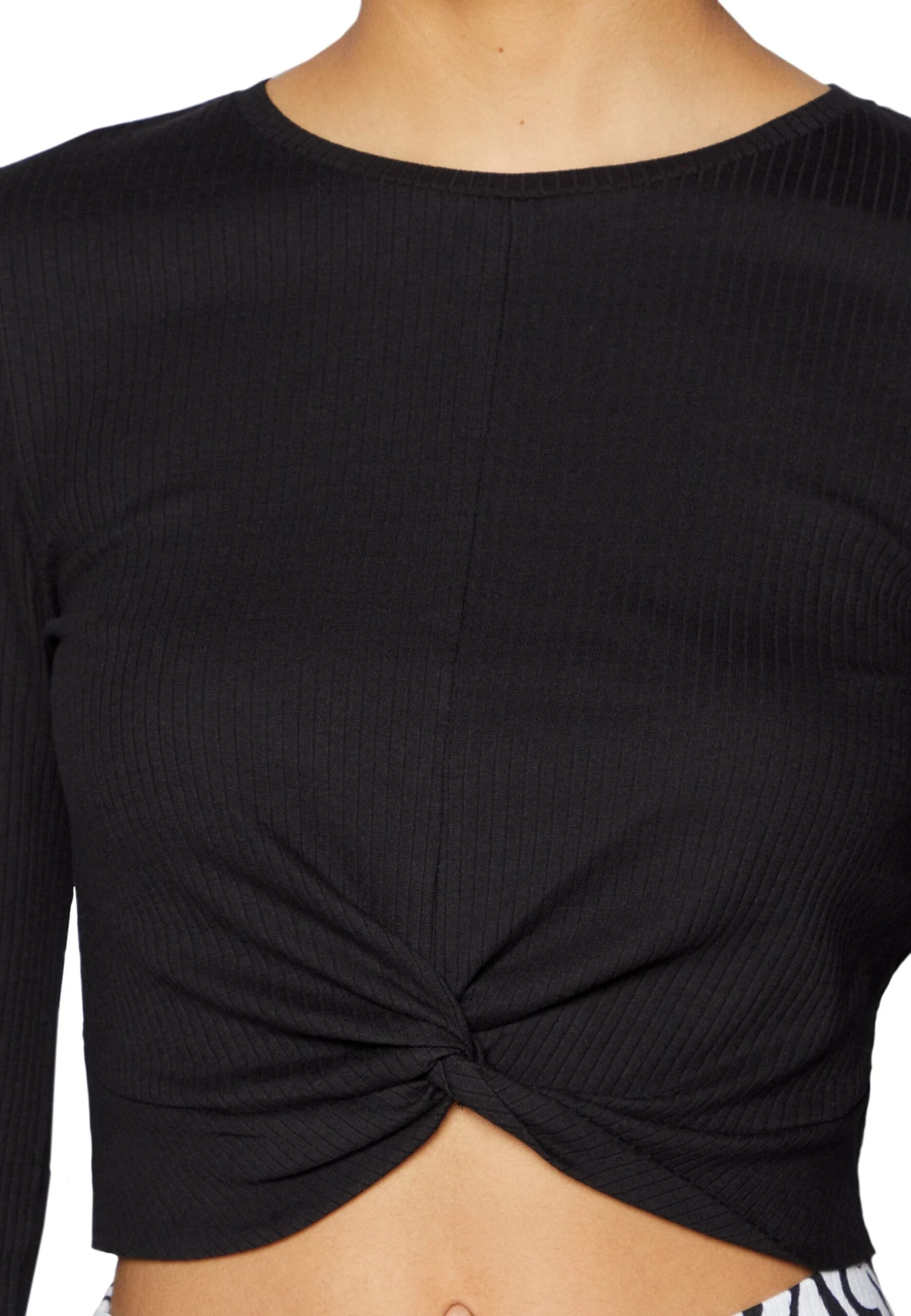 Noisy May NMDRAKEY TWIGGI - Bluzka Z Długim Rękawem - Black 6 Noisy May NMDRAKEY TWIGGI - Bluzka Z Długim Rękawem - Black - obrazek 6