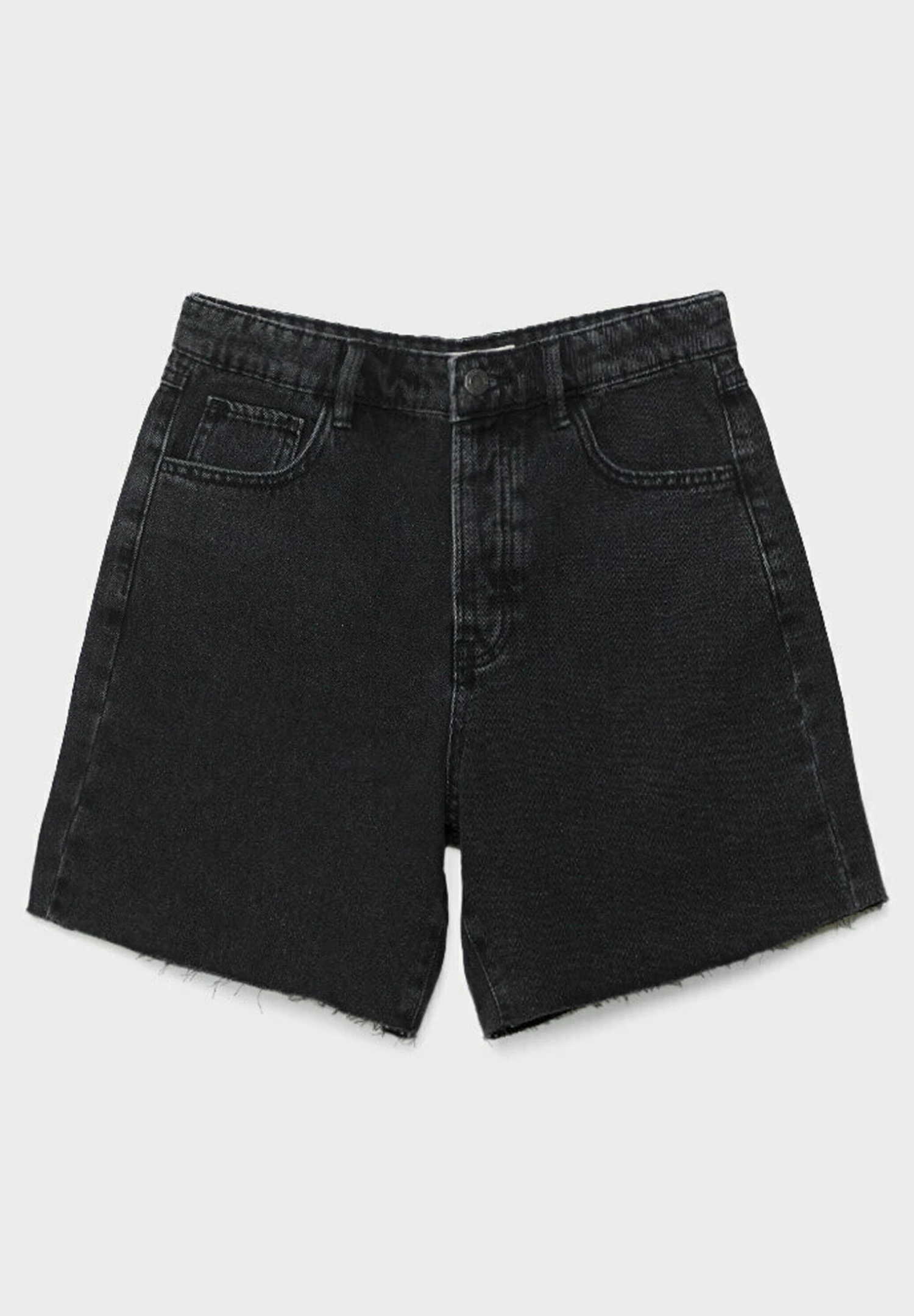 Stradivarius BERMUDA - Szorty Jeansowe - Dark Grey 8 Stradivarius BERMUDA - Szorty Jeansowe - Dark Grey - obrazek 8