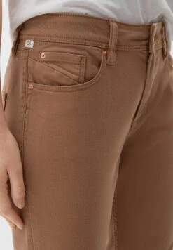 QS By S.Oliver CAPRIS - Szorty Jeansowe - Karamell -sklep Next 910797da17c1425eb9803d44904ecdc3