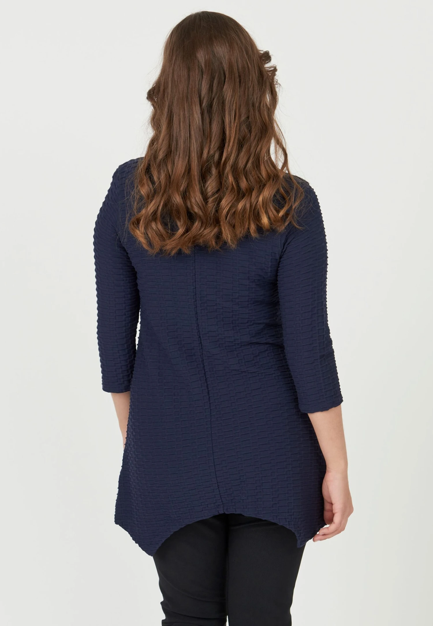 MARIA - Bluzka Z Długim Rękawem - Navy 2 MARIA - Bluzka Z Długim Rękawem - Navy - obrazek 2