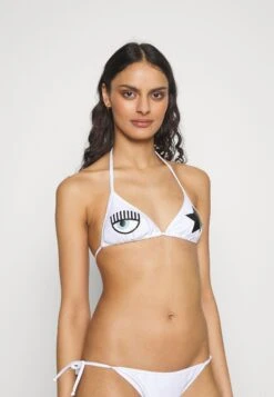 Chiara Ferragni TRIANGLE - Góra Od Bikini - White