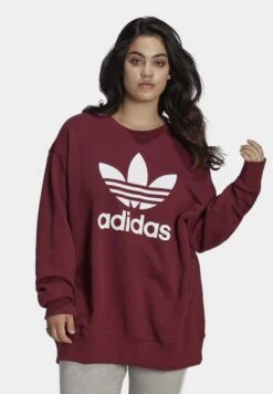 Adidas Originals CREW - Bluza - Shadow Red