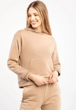 Bluza Z Kapturem - Camel