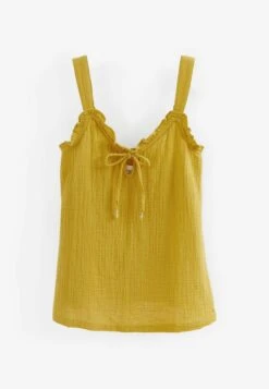 Next SET CRINKLE CAMI STANDARD - Piżama - Yellow -sklep Next 9b579aaf1eda47fab91b4808d36768fe