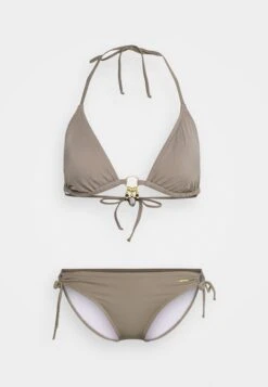 Bruno Banani TRIANGLE SET - Bikini - Stone -sklep Next 9bca52153f9a479eababfcdcf43c7c54