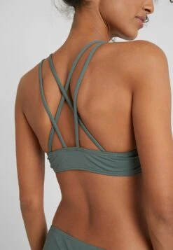 Bench BUSTIER - Góra Od Bikini - Oliv Solid -sklep Next 9d13c7bded554b88a4d96245fa526d2a