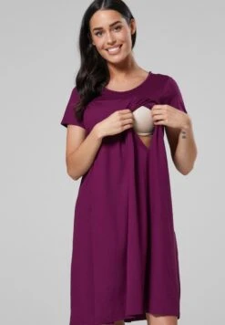 FOR CHILDBIRTH AND FEEDING - Koszula Nocna - Purple 7 FOR CHILDBIRTH AND FEEDING - Koszula Nocna - Purple -sklep Next 9dc9780acdd24170bb8fb9049e9e756f