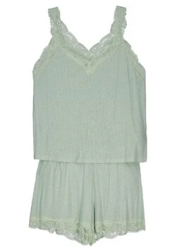 Women'secret SET SUPER SOFT WITH TANK TOP AND SHORTS - Piżama - Estampado Verde -sklep Next 9df3011188d94ca88c0cb6e0fa94bded
