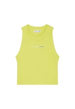 Marc O'Polo DENIM SLEEVELESS CHEST PRINT - Top - Limeade -sklep Next 9e0b50083c88430894d3469cde0fc58c